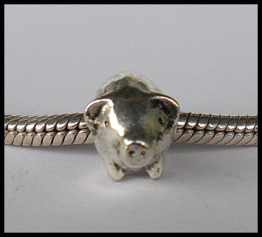 European Bead "Glücksschwein"