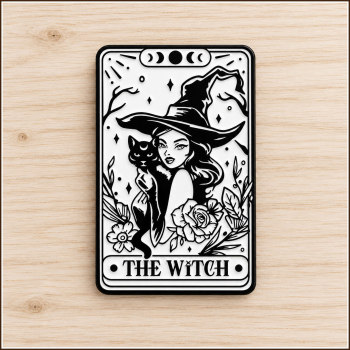 Pin "Tarotkarte THE WITCH"