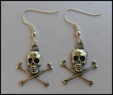 Ohrhänger "Totenkopf"