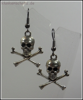 Ohrhänger "Totenkopf"
