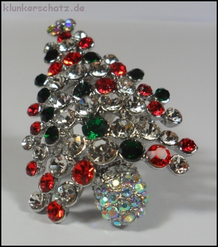 Ring mit Dehnschiene - Weihnachtsbaum