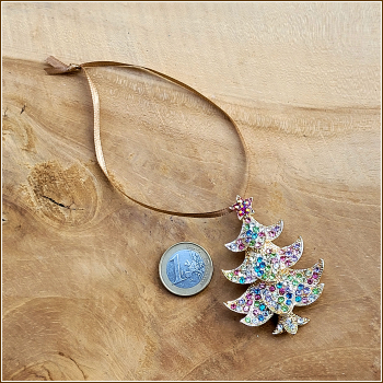 Geschenkanhänger / Weihnachtsbaumanhänger / "Herrlich funkelnder Weihnachtsbaum"