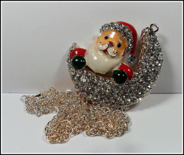 Kette "Der (Weihnachts-)Mann im Mond"