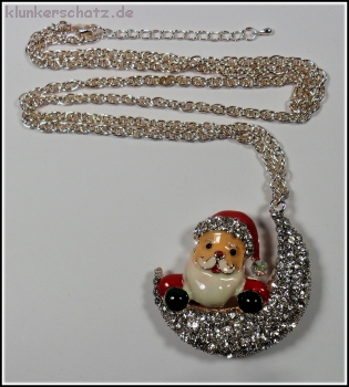 Kette "Der (Weihnachts-)Mann im Mond"