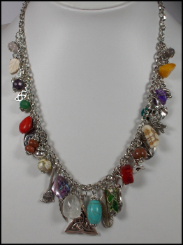 Collier "Colourful Witchcraft" - Unikat