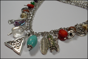 Collier "Colourful Witchcraft" - Unikat