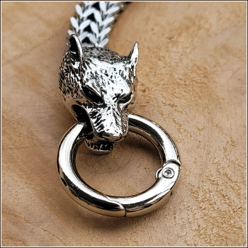 Armband „Wölfe“ - 23 cm