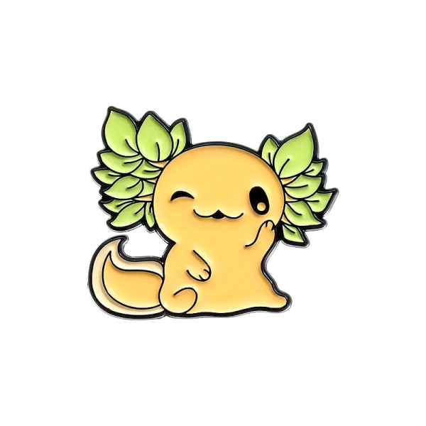 Pin „Axolotl in Apricot"