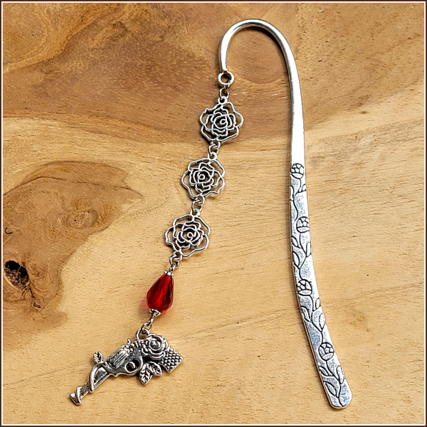 Lesezeichen "Gun & Roses" - KlunkerschatzKrimiKollektion