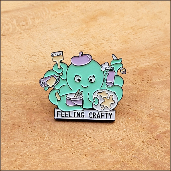 Pin "Oktopus FEELING CRAFTY"