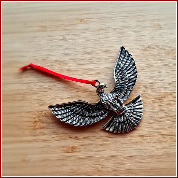 Geschenk-, Deko- oder Baumanhänger „Große Friedenstaube“