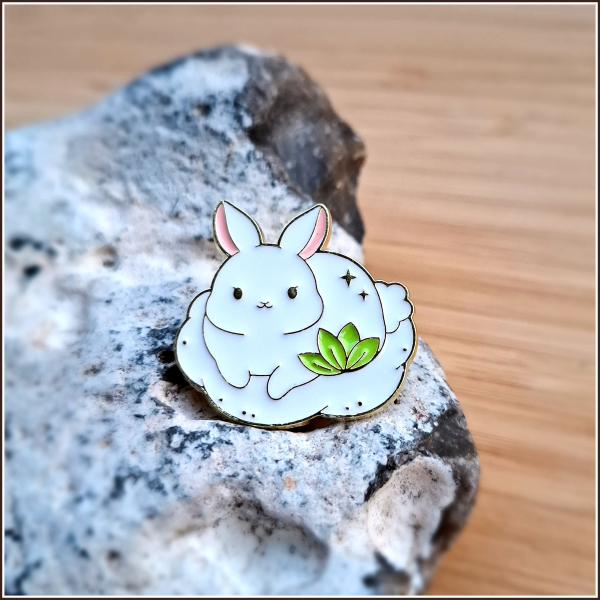 Pin „Entspanntes Kaninchen“