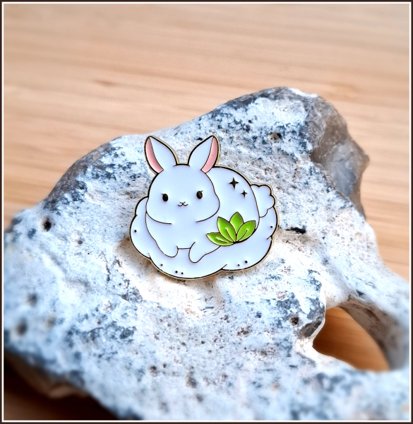 Pin „Entspanntes Kaninchen“