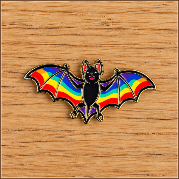 Pin „Regenbogenfledermaus“