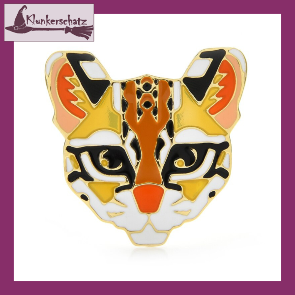 Brosche „Raubkatze“