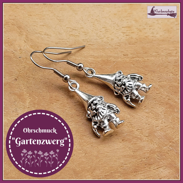 Ohrschmuck „Gartenzwerg“
