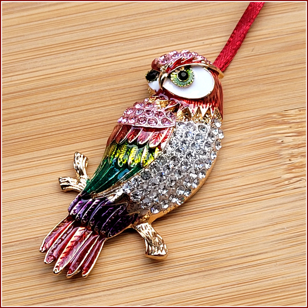 Geschenk-, Deko- oder Baumanhänger "Eule"