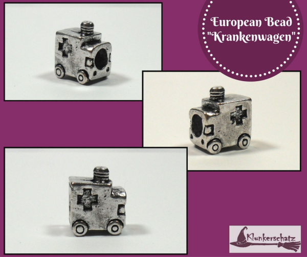 European Bead "Krankenwagen"
