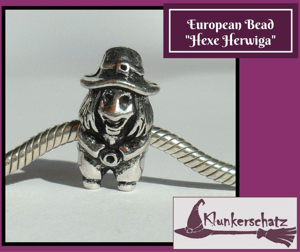 European Bead "Hexe Herwiga"