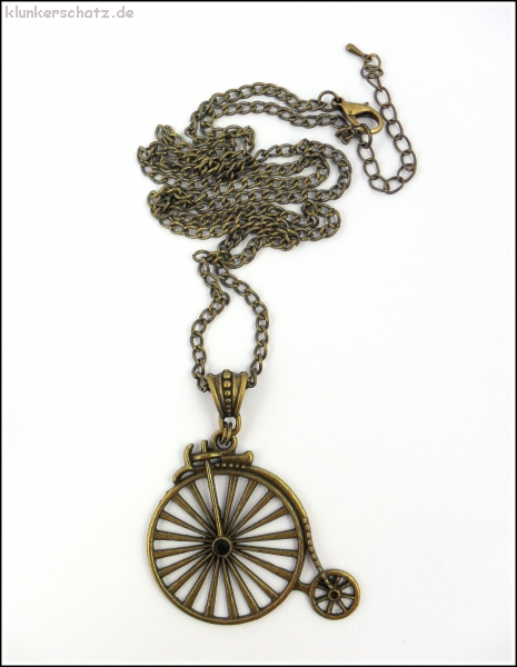 Halskette "Historisches Fahrrad"