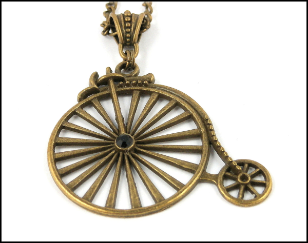 Halskette "Historisches Fahrrad"