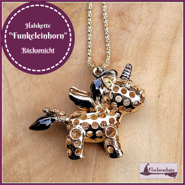 Halskette "Funkeleinhorn"