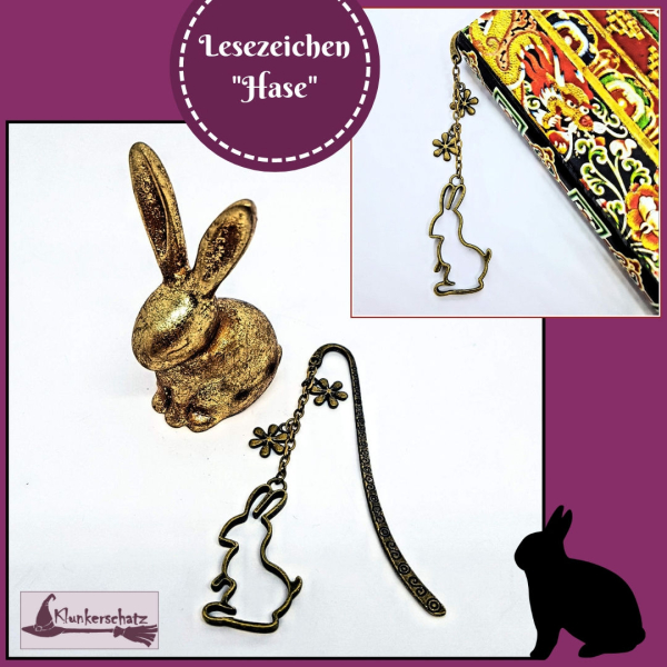 Lesezeichen "Hase Ostara"