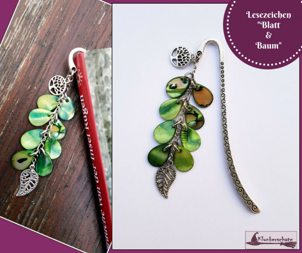 Lesezeichen "Blatt & Baum"