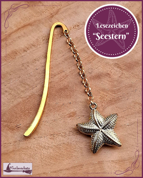 Lesezeichen „Seestern“