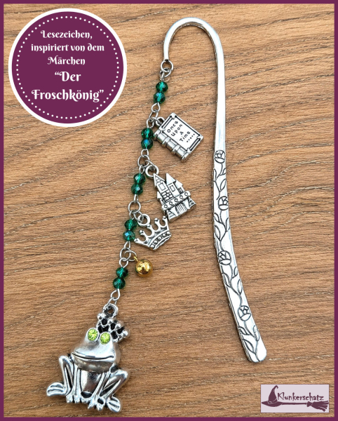 Lesezeichen zu dem Märchen „Der Froschkönig“