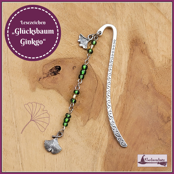 Lesezeichen "Glücksbaum Ginkgo"