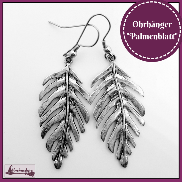 Ohrhänger "Palmenblatt"