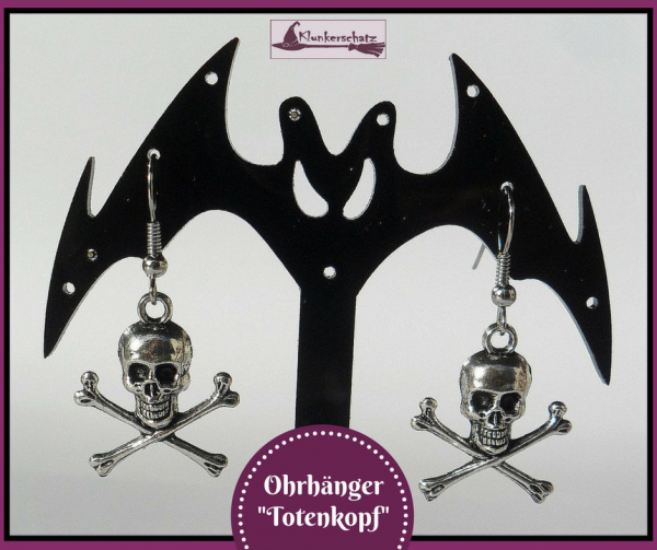 Ohrhänger "Totenkopf"