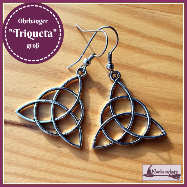Ohrhänger "Große Triqueta"