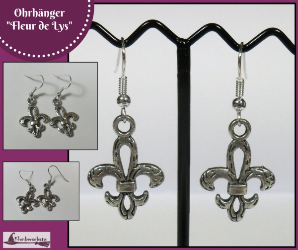 Ohrhänger "Fleur de Lys"
