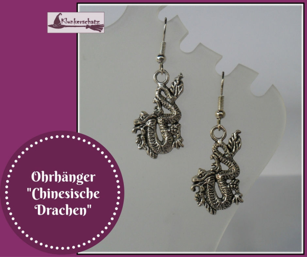 Ohrhänger "Chinesische Drachen"