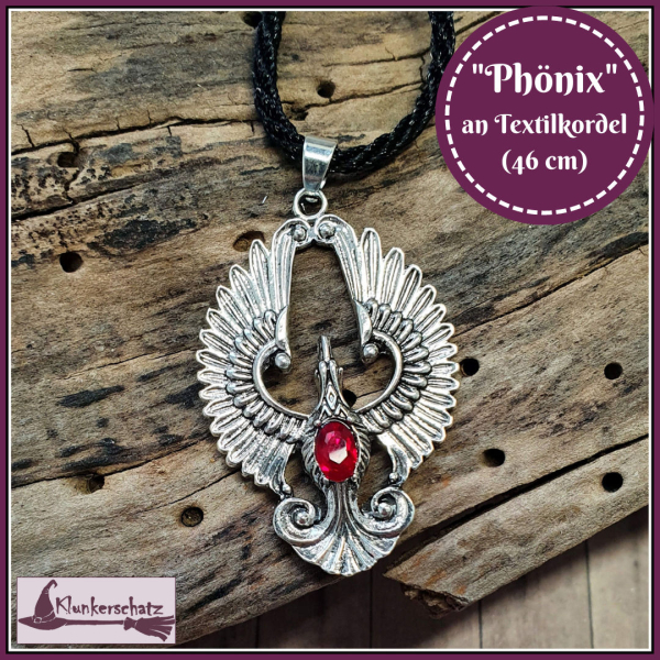 "Phönix" an Textilkordel