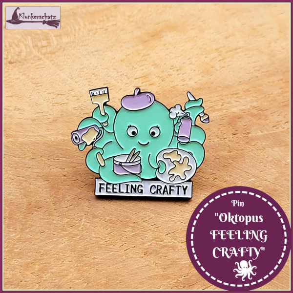 Pin "Oktopus FEELING CRAFTY"