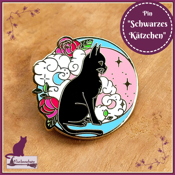 Pin "Schwarzes Kätzchen"
