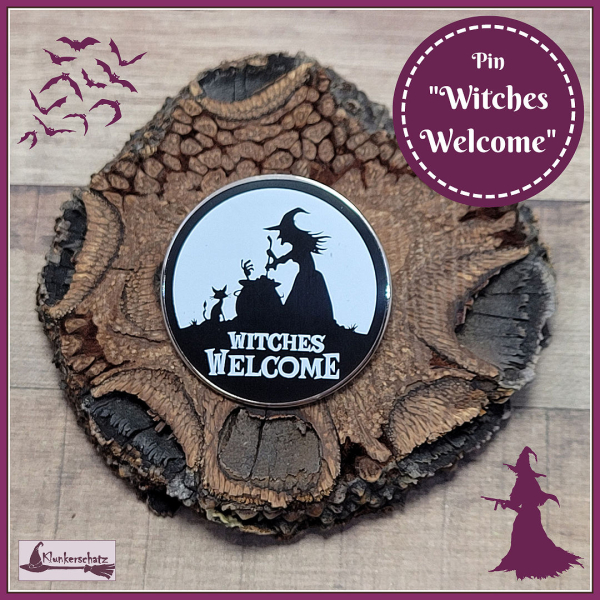 Pin "Witches Welcome"
