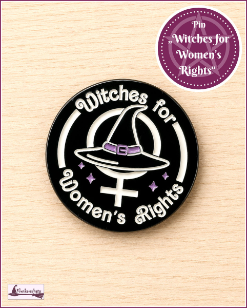 Pin „Witches for Women’s Rights“