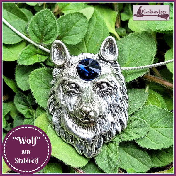 "Wolf" am Stahlreif