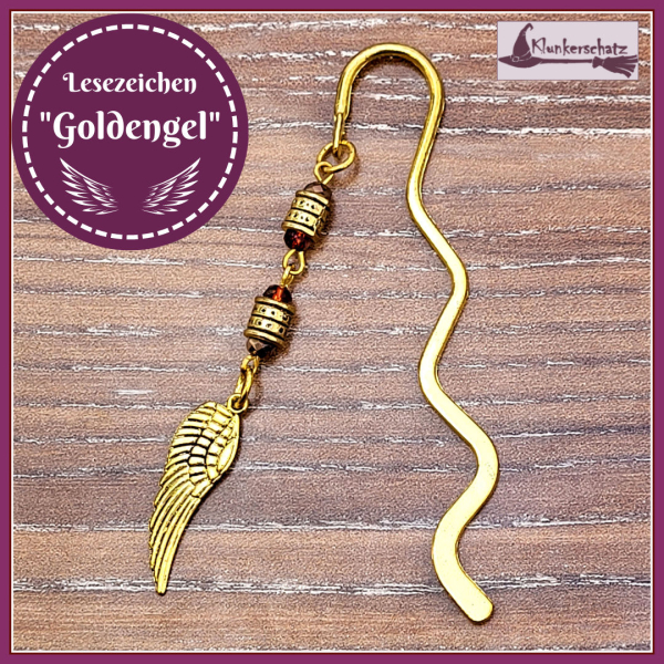 Lesezeichen "Goldengel"