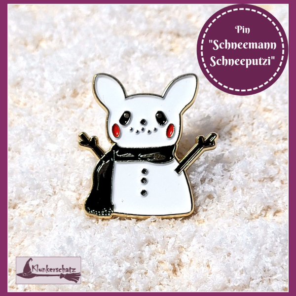 Pin "Schneemann Schneeputzi"