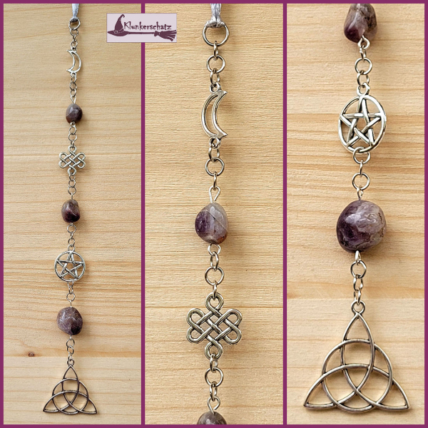 Raum-, Fenster-, Wand- oder Altarschmuck „Amethyst Witchcraft“