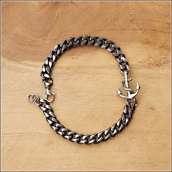 Armband "Anker" aus Edelstahl