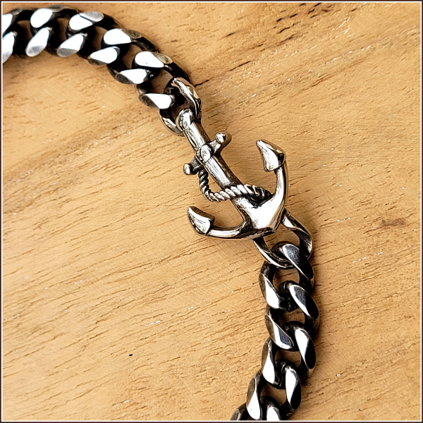 Armband "Anker" aus Edelstahl
