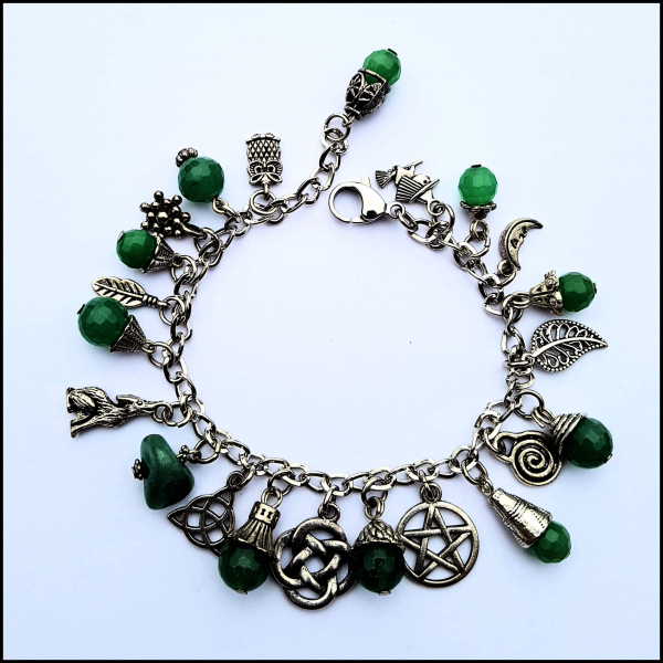 Bettelarmband "Aventurin Witchcraft" - Unikat