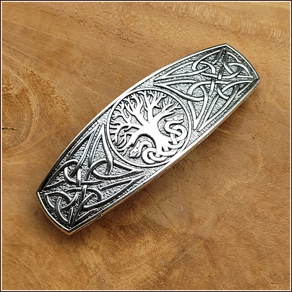 Haarspange "Weltenbaum Yggdrasil"