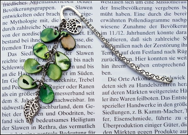 Lesezeichen "Blatt & Baum"